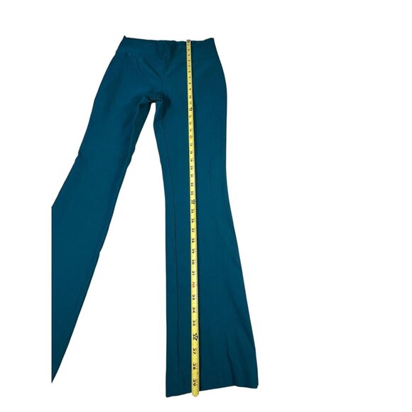 Chadwicks of Boston Bootcut Pants Teal Women's Sz 4 Wide Flare Bottoms - Picture 2 of 8